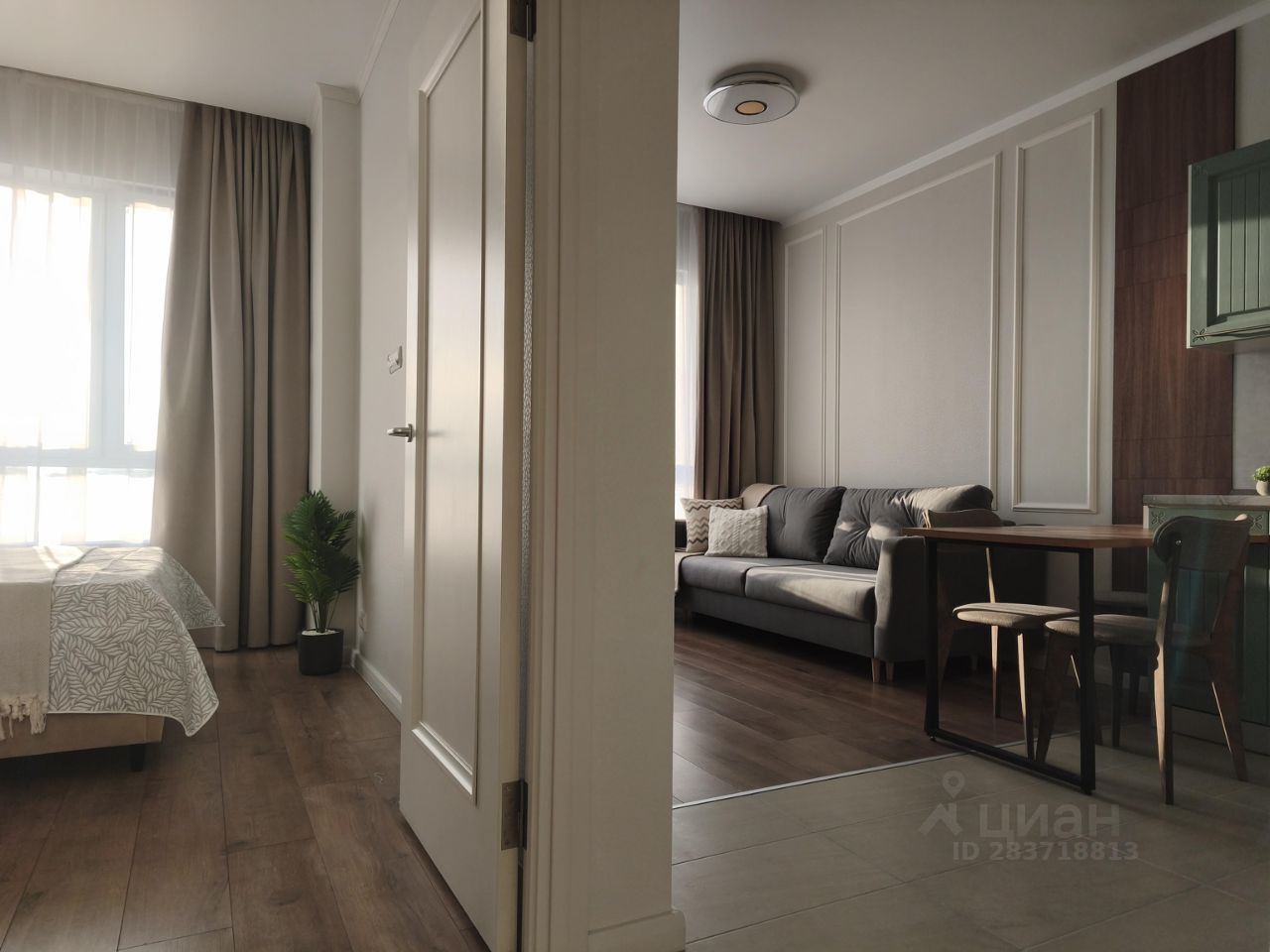 1-комнатная квартира, 36 м² — фото 1