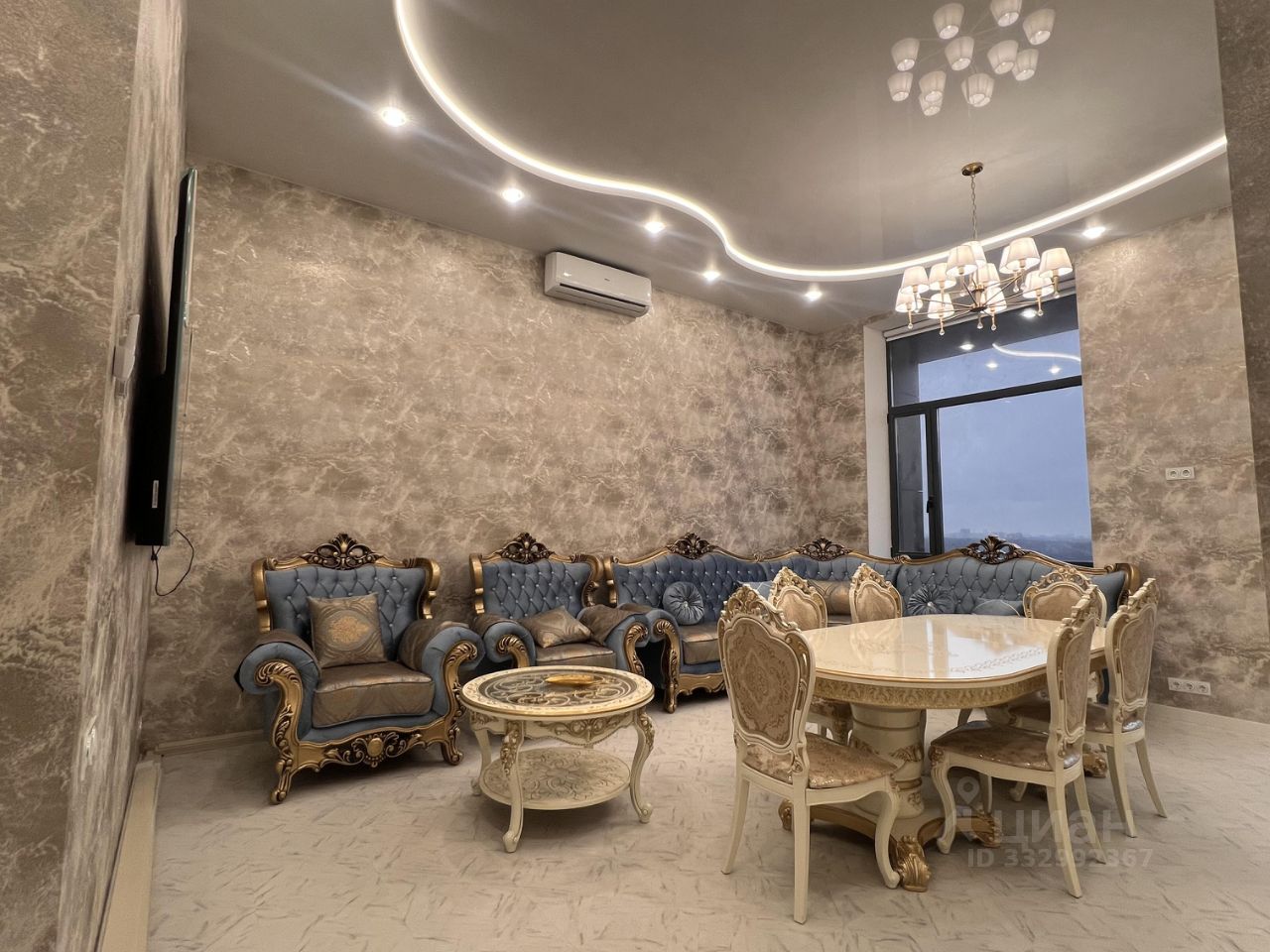 3-комнатная квартира, 84 м² — фото 1