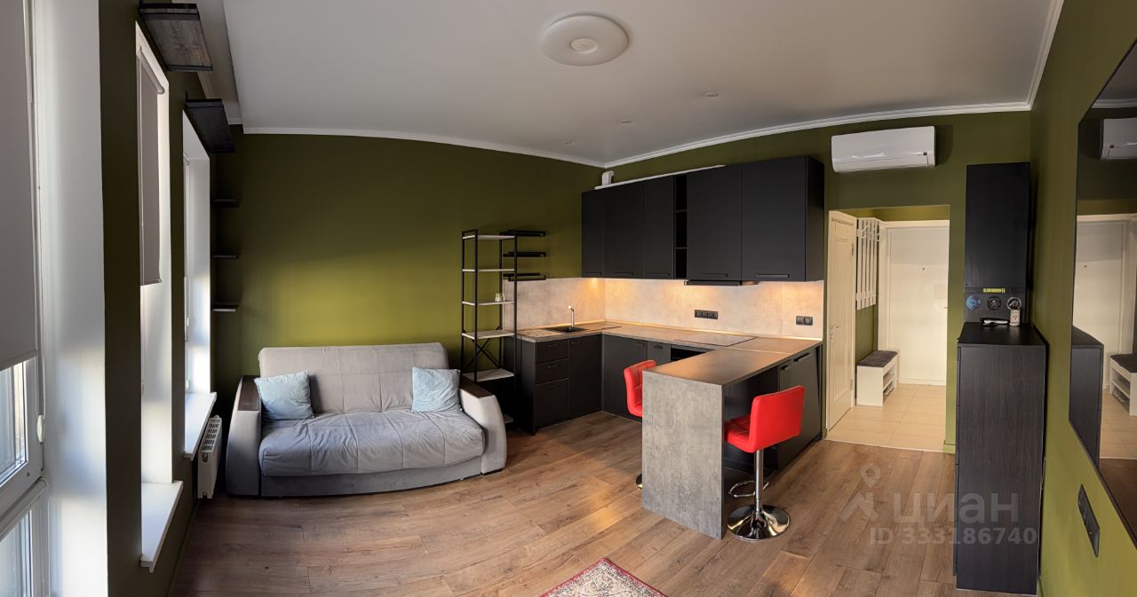 Квартира-студия, 27 м² — фото 2