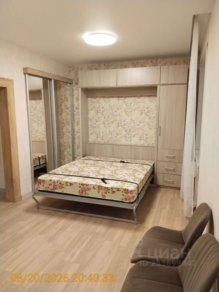 1-комнатная квартира, 32,6 м² — фото 1