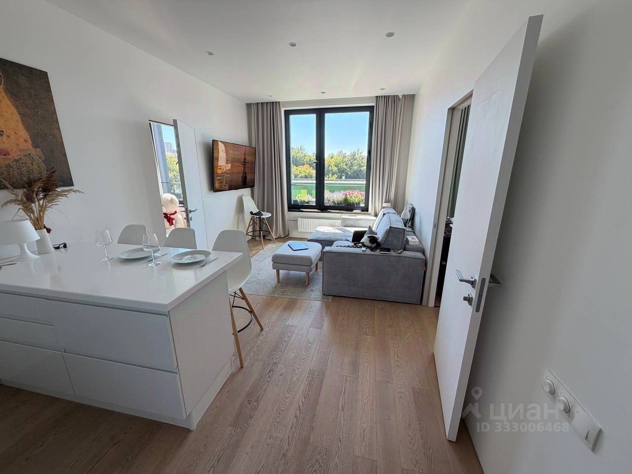Евро3-комнатная квартира, 57 м² — фото 1