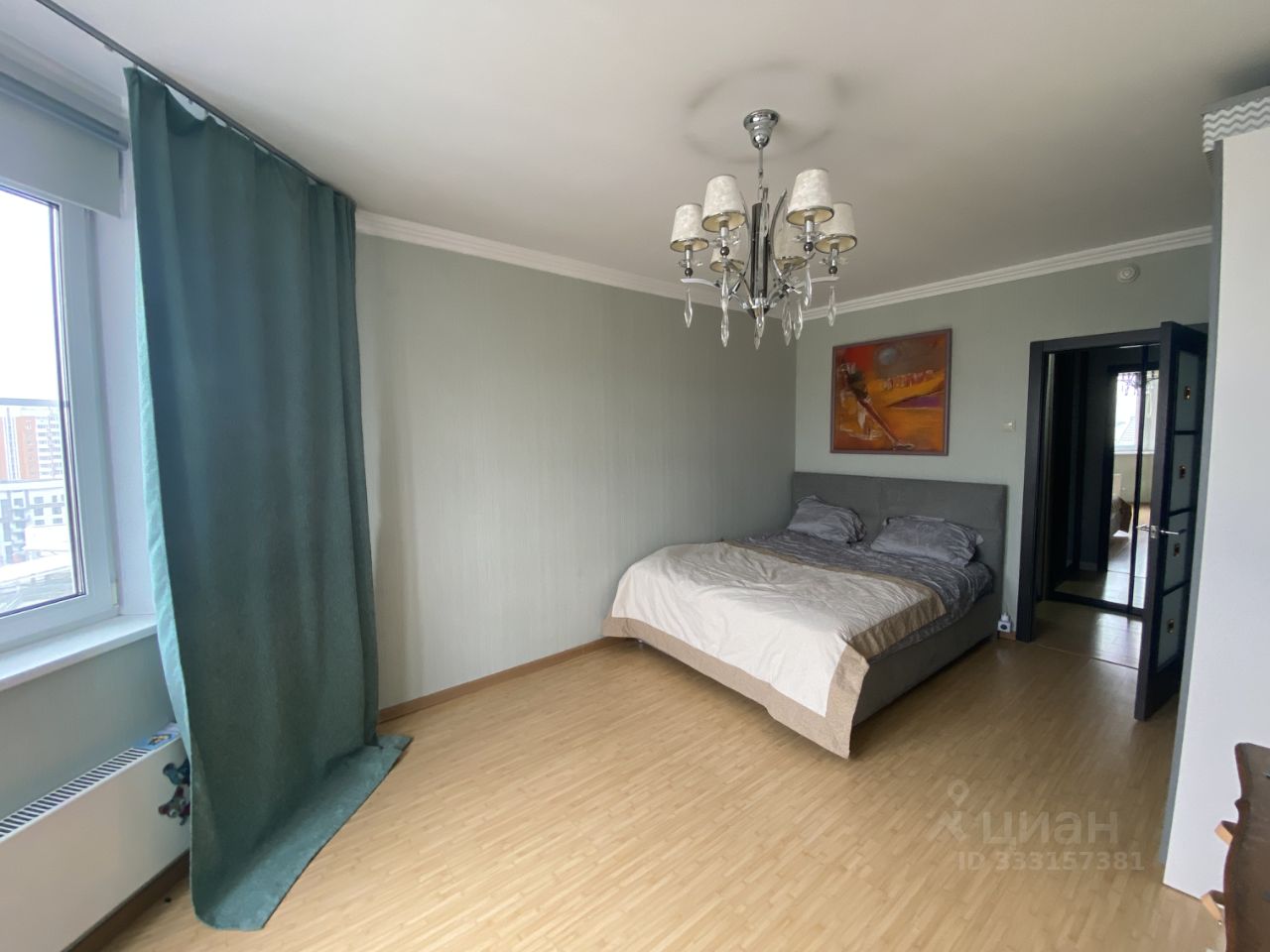 1-комнатная квартира, 45 м² — фото 2