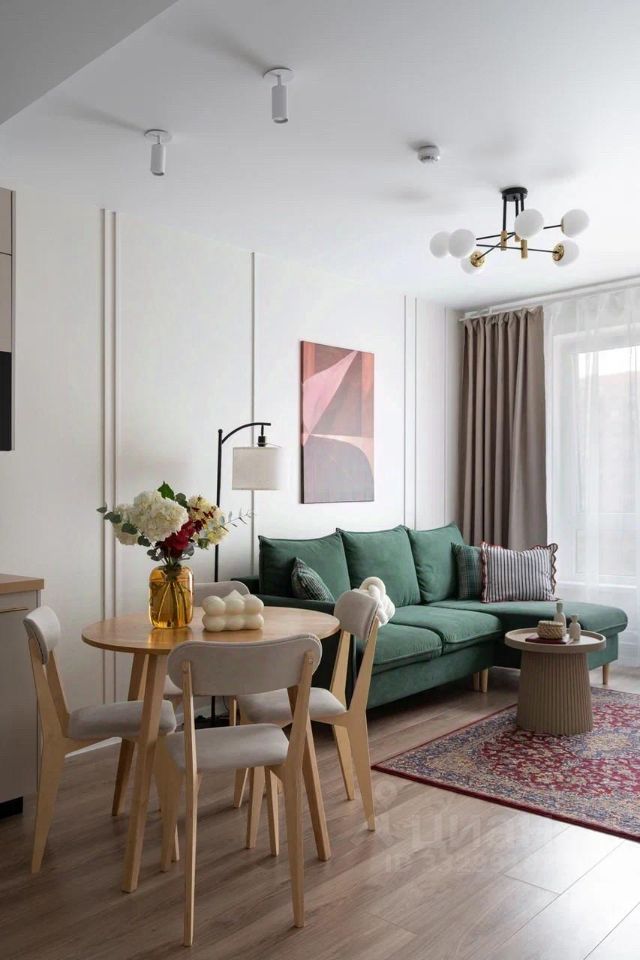 1-комнатная квартира, 35,4 м² — фото 1