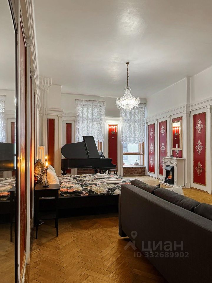 Квартира-студия, 55 м² — фото 1