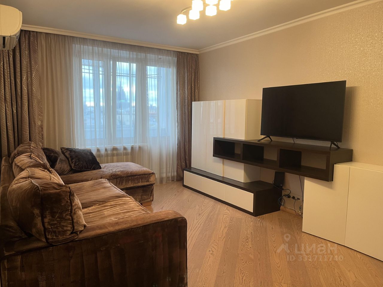 2-комнатная квартира, 45 м² — фото 1