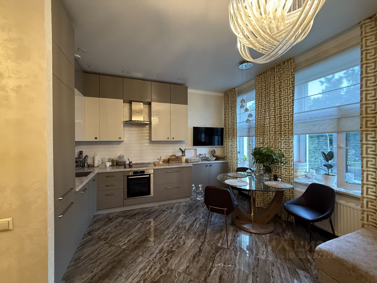 2-комнатная квартира, 59 м² — фото 1