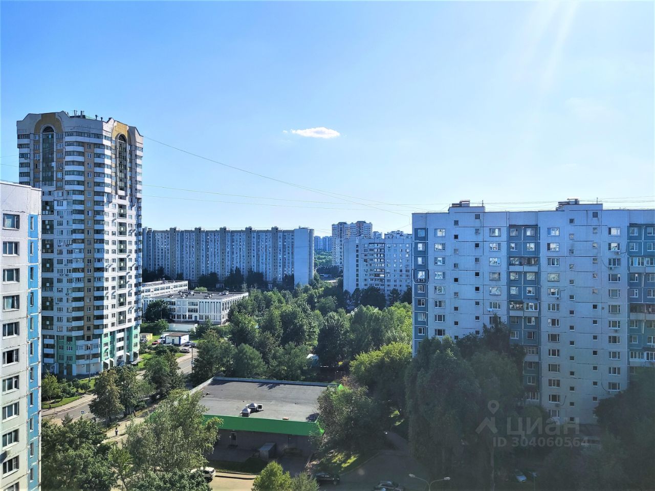 Аренда однокомнатной квартиры 38,5м² Братеевская ул., 35К3, Москва, м.  Алма-Атинская - база ЦИАН, объявление 304060564