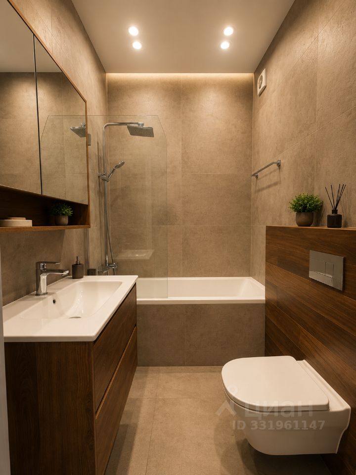 Евро2-комнатная квартира, 70 м² — фото 6