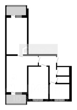 3-комн.кв., 62 м², этаж 6
