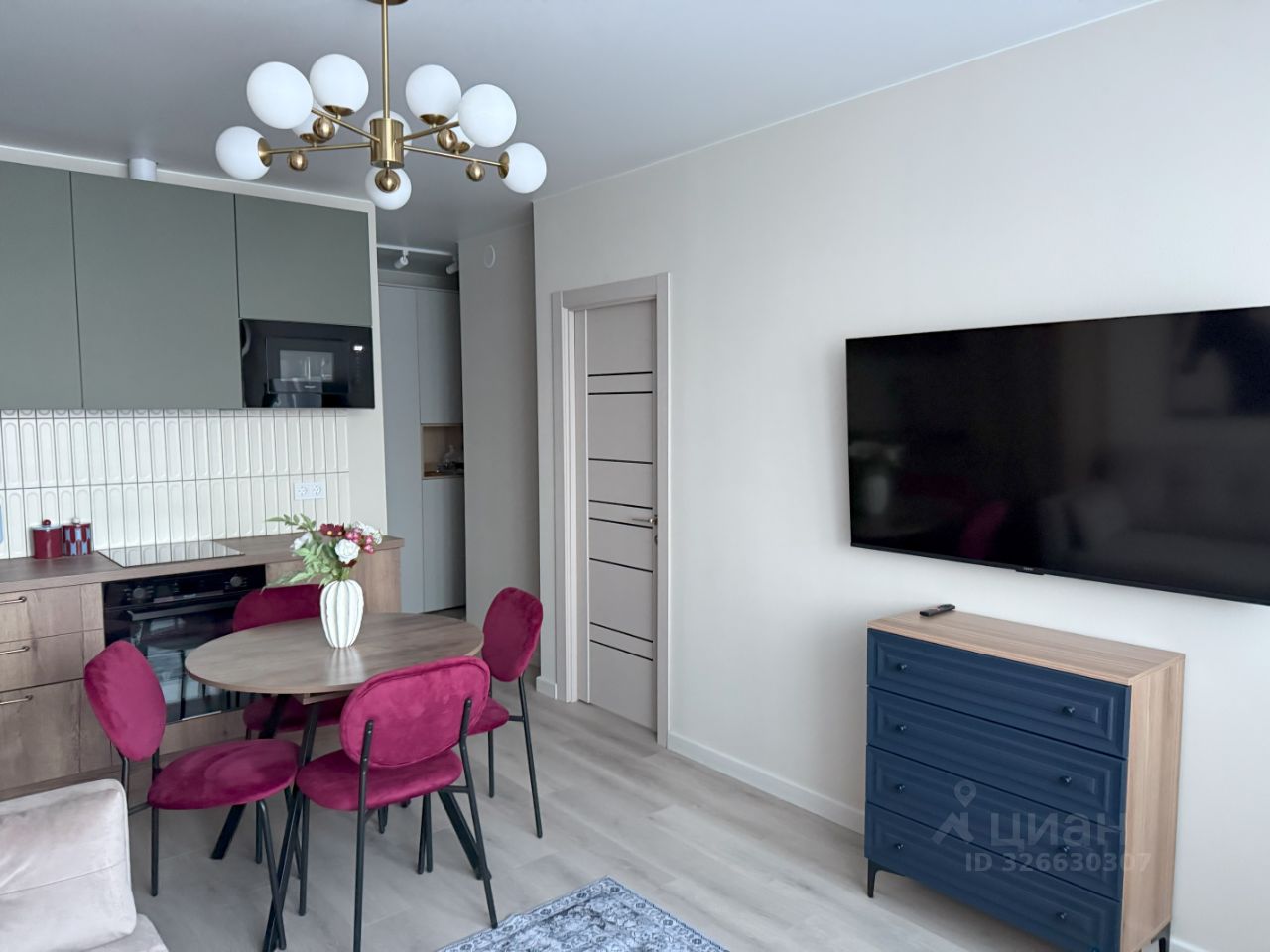 1-комнатная квартира, 38 м² — фото 5