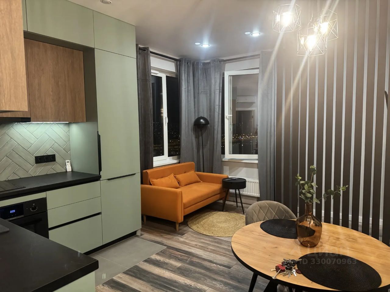 Евро3-комнатная квартира, 49 м² — фото 1
