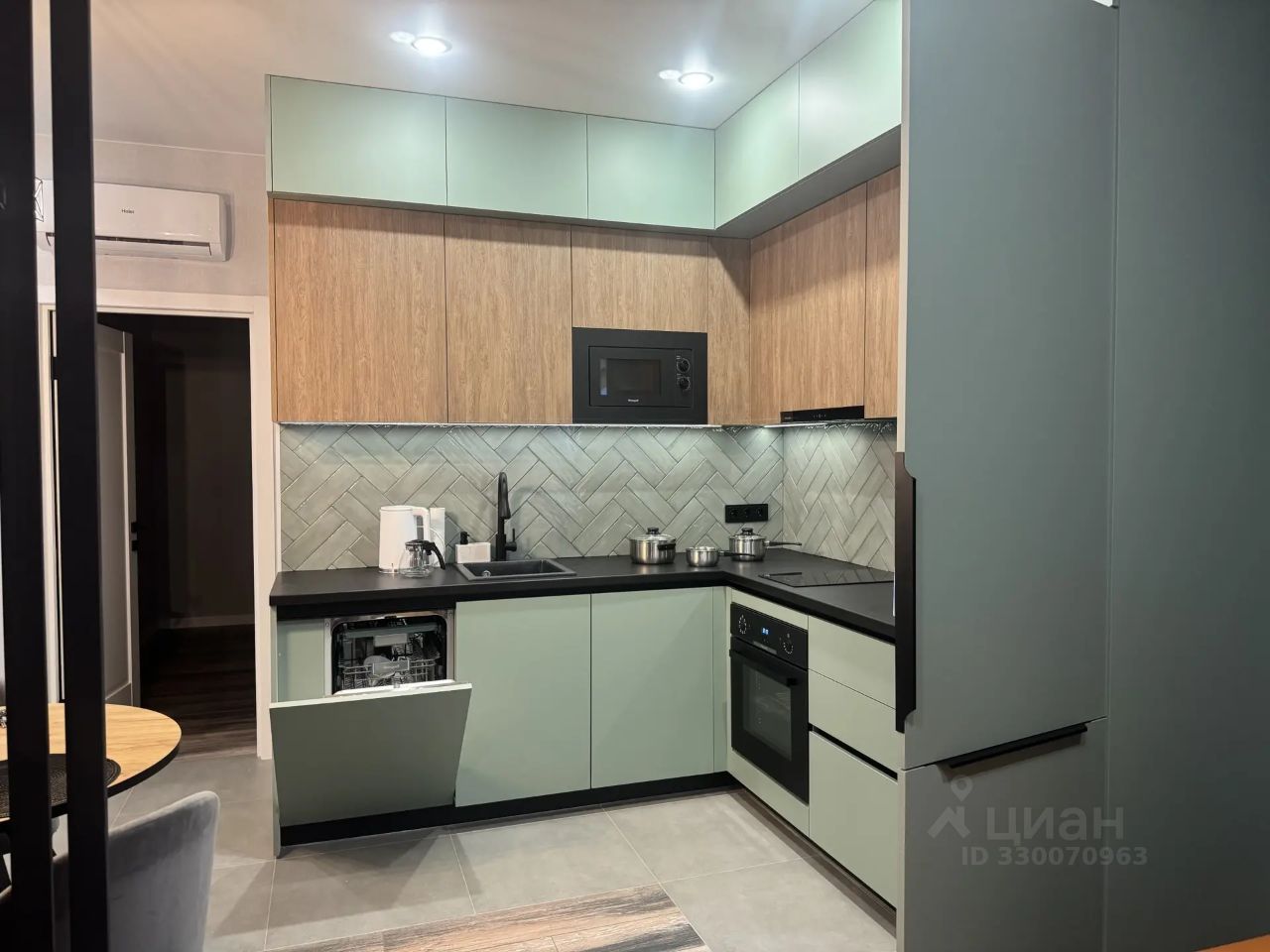 Евро3-комнатная квартира, 49 м² — фото 8