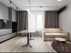 3-комн.кв., 56 м², этаж 12