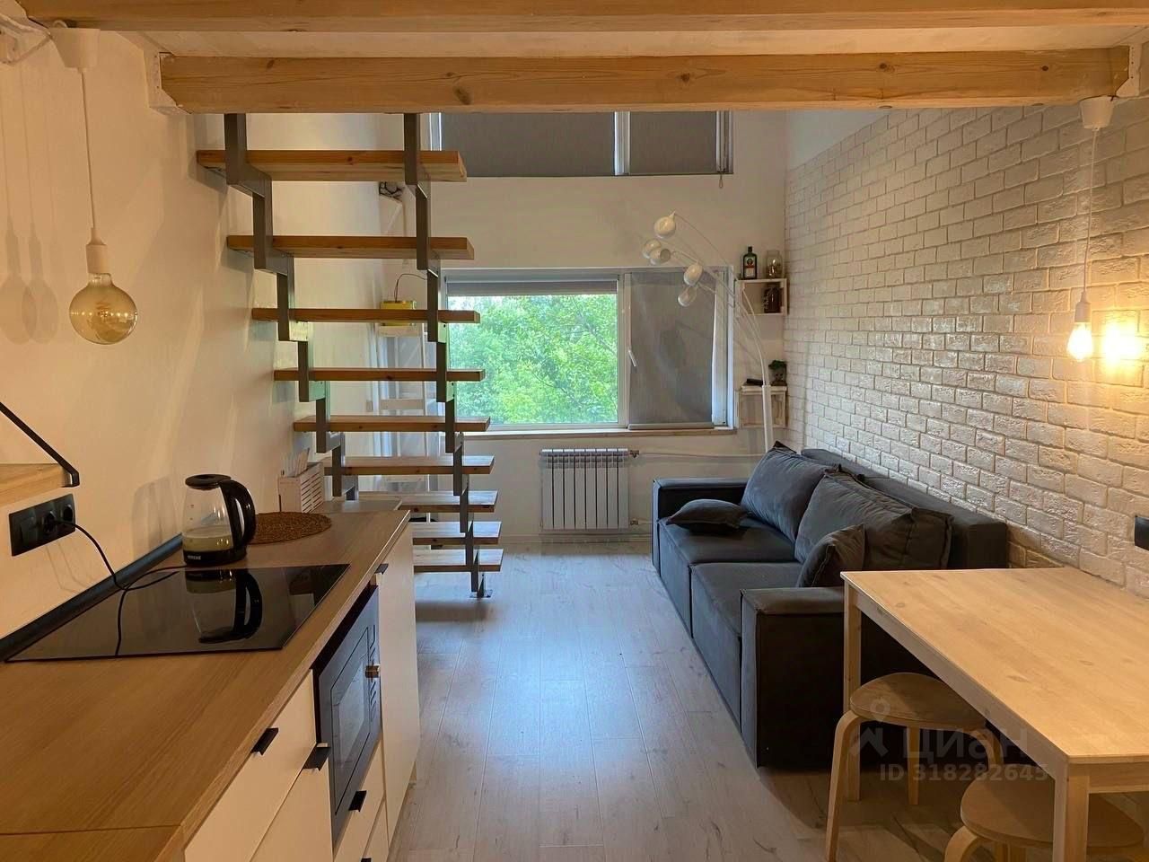Квартира со свободной планировкой, 24 м² — фото 1