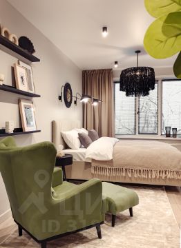 апарт.-студия, 20 м², этаж 1