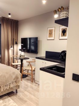 апарт.-студия, 20 м², этаж 1