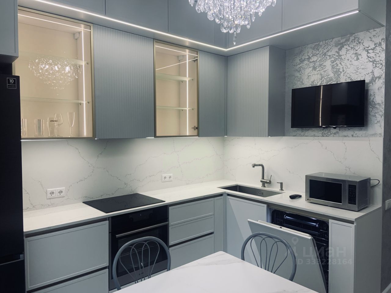 2-комнатная квартира, 55 м² — фото 1