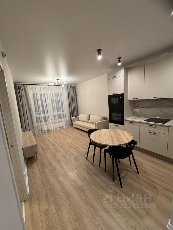 Евро2-комнатная квартира, 42 м² — фото 2