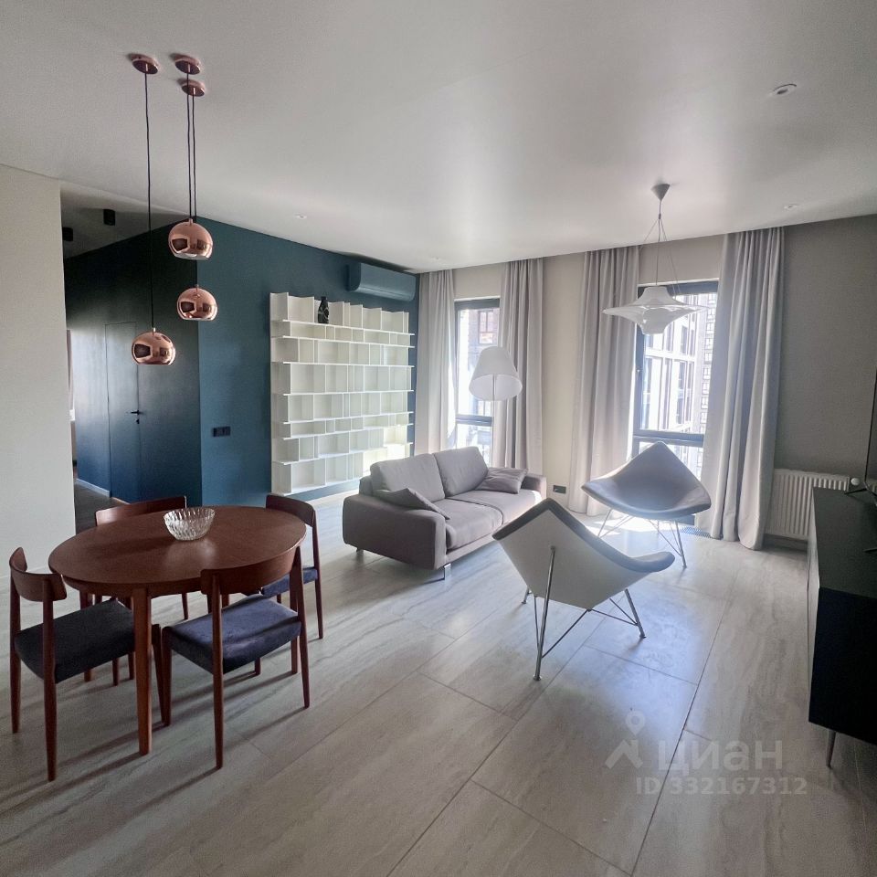 3-комнатная квартира, 82 м² — фото 1