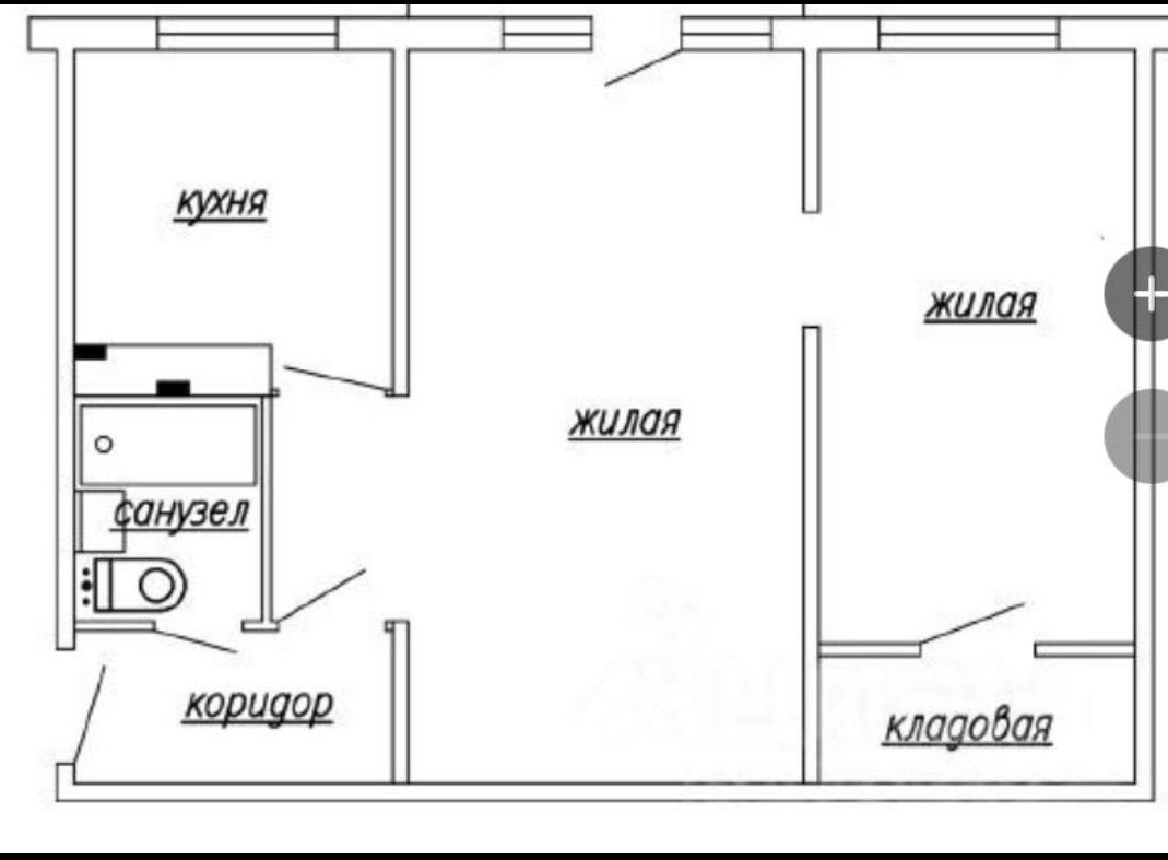 Сдам двухкомнатную квартиру 45м² Есенинский бул., 2/24, Москва, ЮВАО, р ...