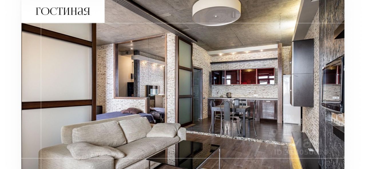Квартира-студия, 68 м² — фото 6