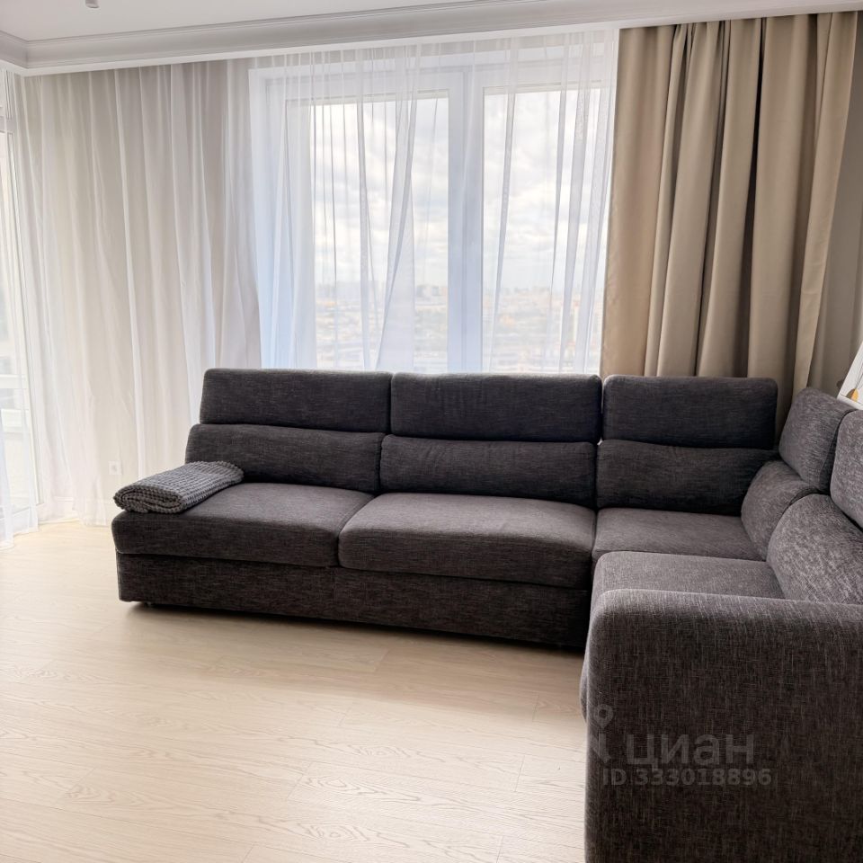 2-комнатная квартира, 57 м² — фото 3
