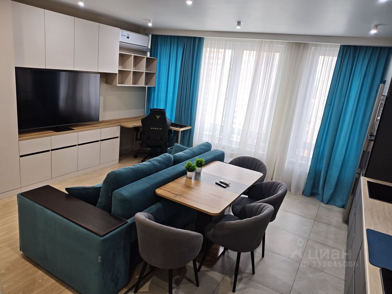 3-комнатная квартира, 64,4 м² — фото 2