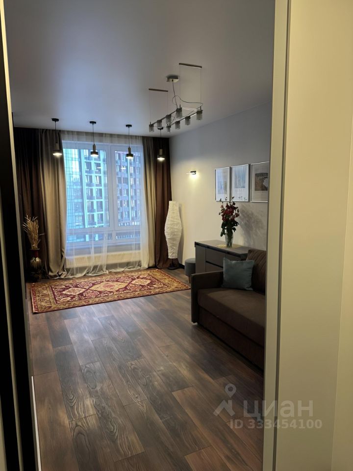 1-комнатная квартира, 37,3 м² — фото 1