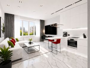2-комн.кв., 43 м², этаж 16 2-комн.кв., 43 м², этаж 16