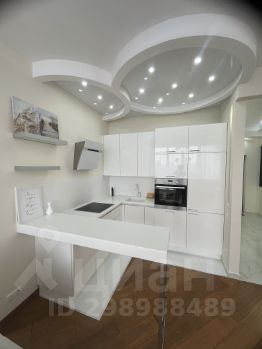 2-комн.кв., 54 м², этаж 15