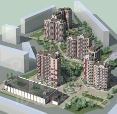 1-комн.кв., 40 м², этаж 15