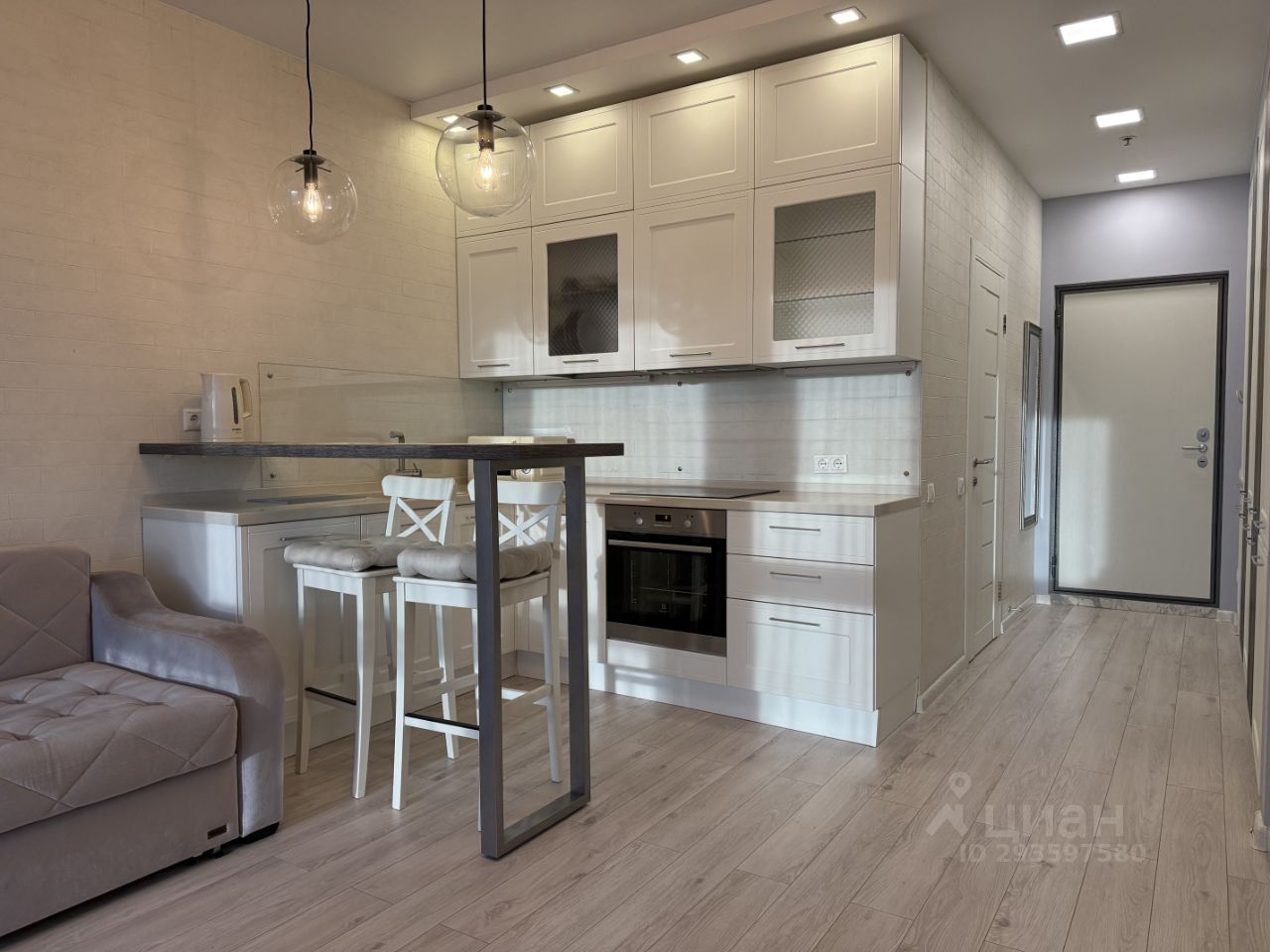 Квартира-студия, 32 м² — фото 1