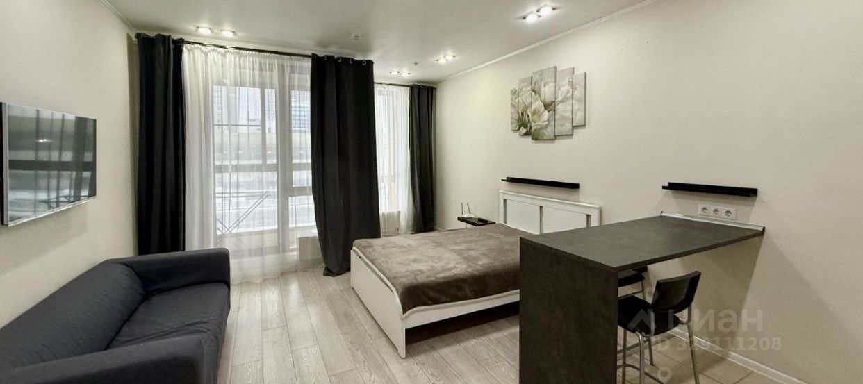 1-комнатная квартира, 35 м² — фото 2