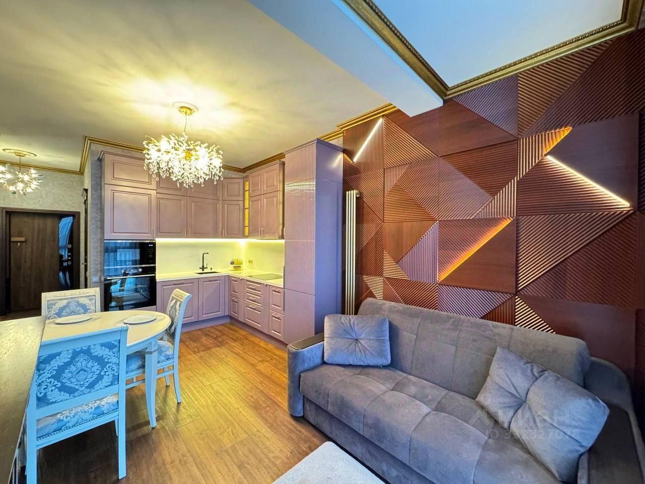 Евро2-комнатная квартира, 45 м² — фото 2