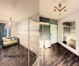 3-комн.кв., 58 м², этаж 3