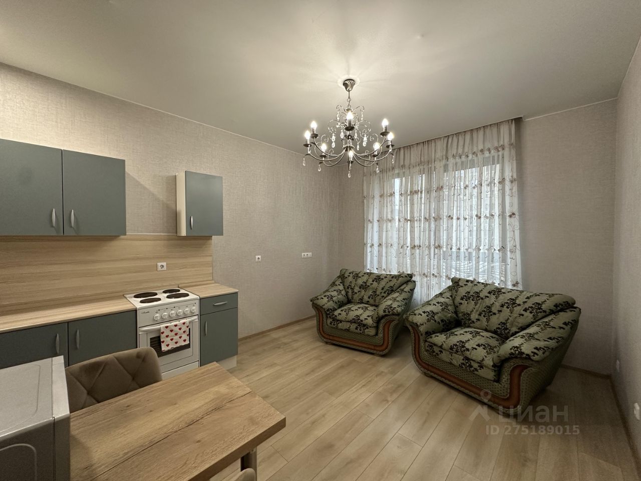 1-комнатная квартира, 36 м² — фото 4