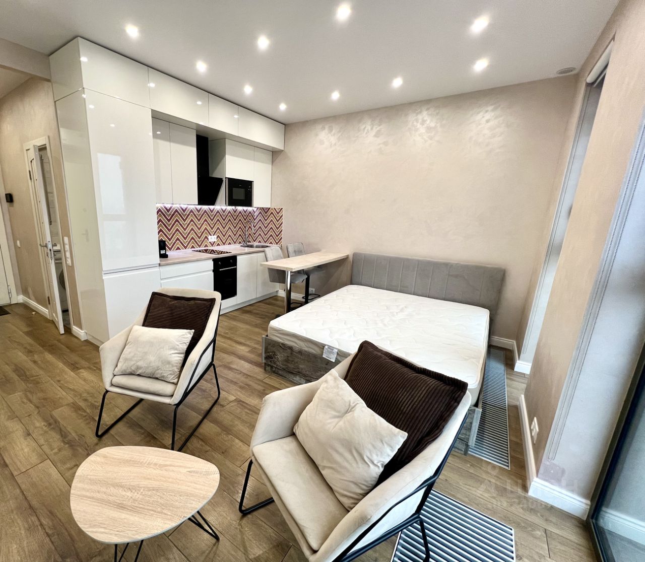 1-комнатная квартира, 28 м² — фото 2