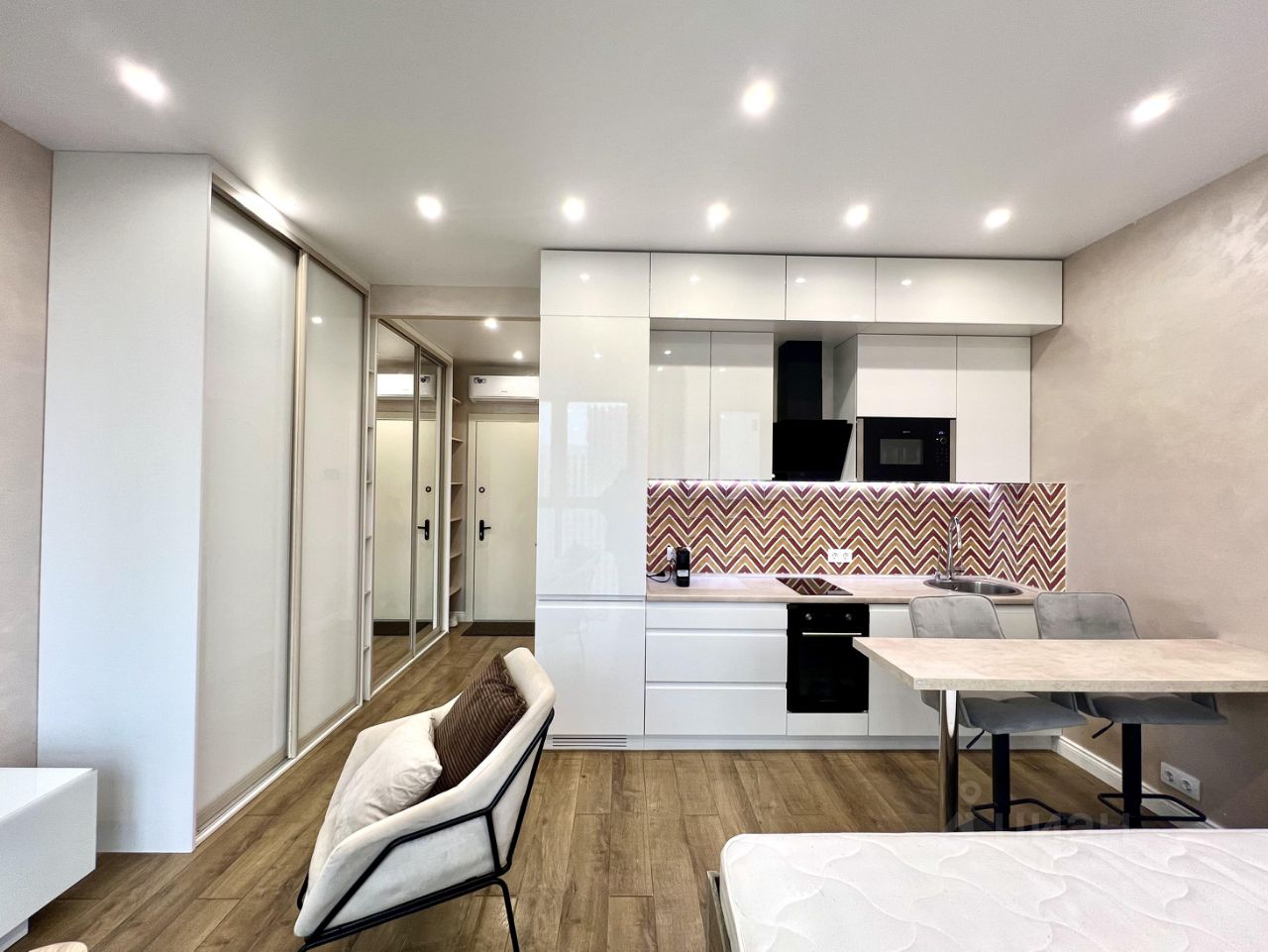 1-комнатная квартира, 28 м² — фото 1