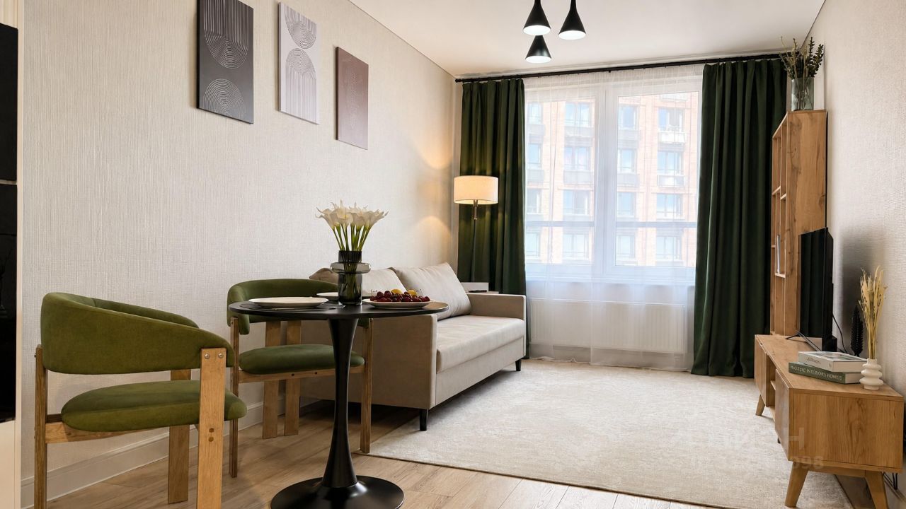 Евро2-комнатная квартира, 40 м² — фото 6