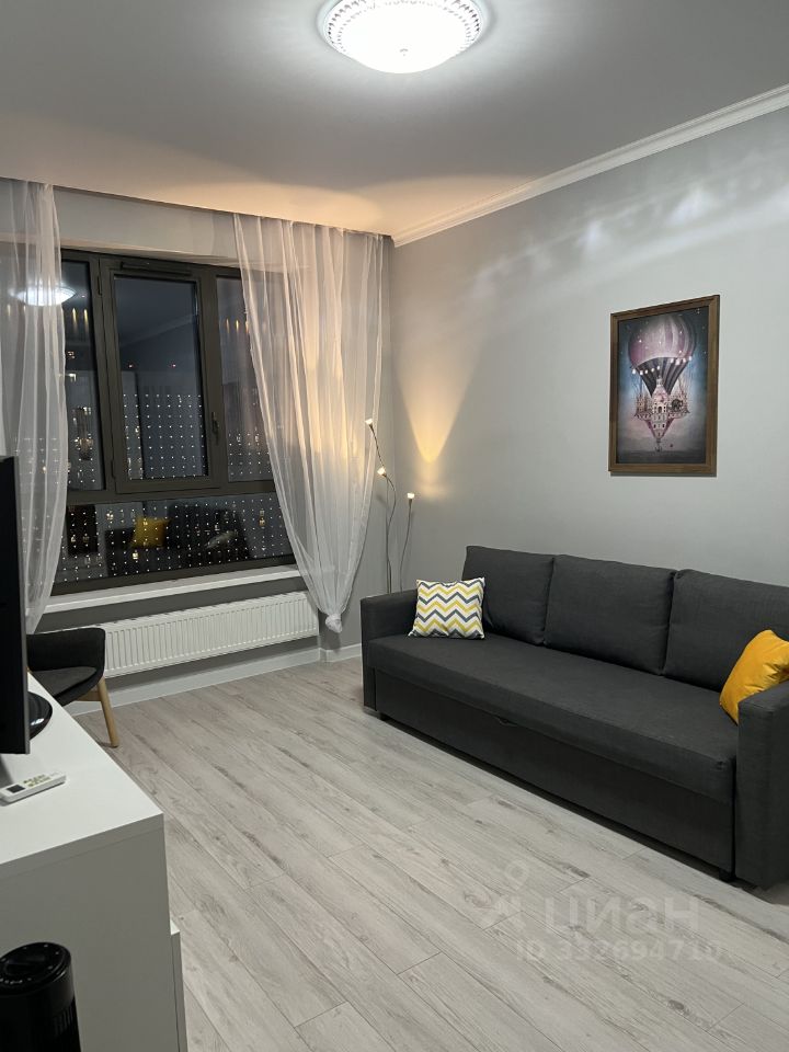 1-комнатная квартира, 38 м² — фото 3