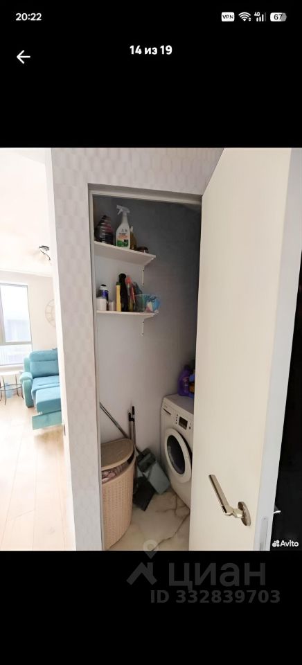 Квартира-студия, 36 м² — фото 6