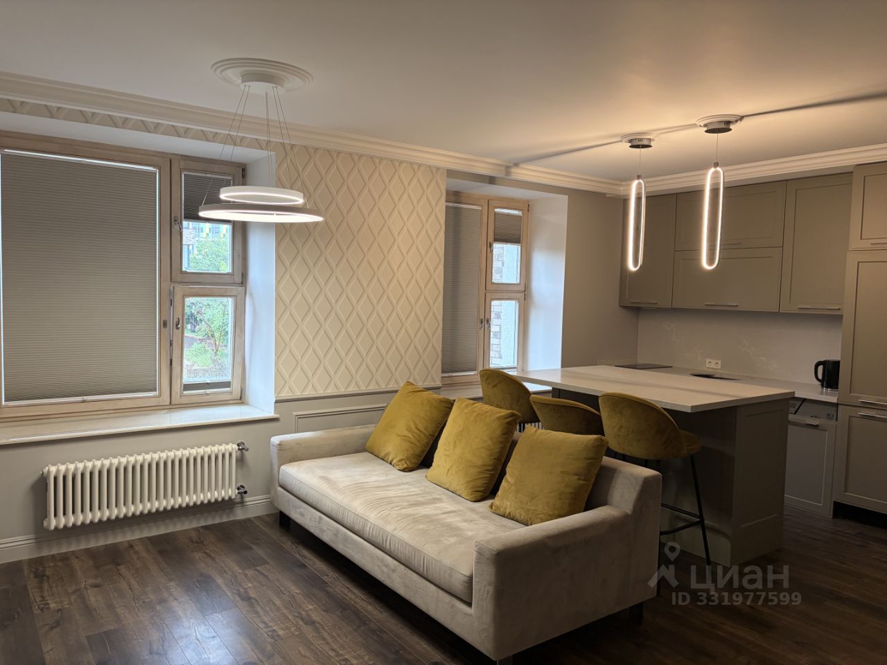 3-комнатная квартира, 65 м² — фото 1