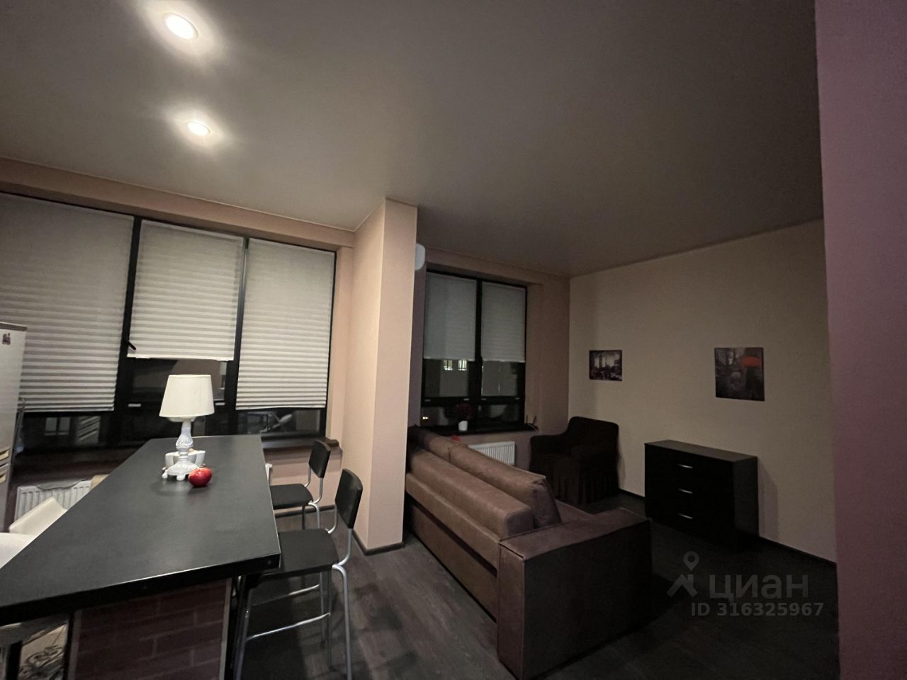 Квартира-студия, 30 м² — фото 1