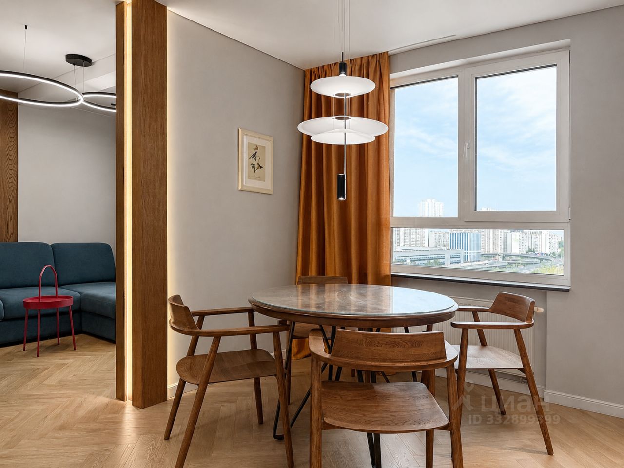 3-комнатная квартира, 70 м² — фото 1