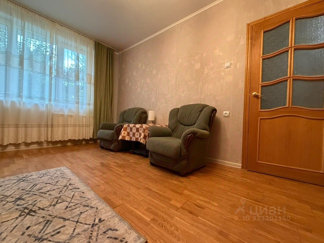 1-комнатная квартира, 36,6 м² — фото 6