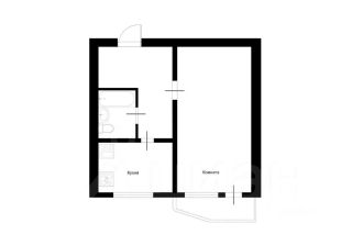 1-комн.кв., 39 м², этаж 12