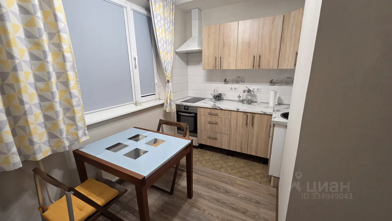 1-комнатная квартира в аренду, Коктебельская ул. 4К2 — 60 000 ₽/мес