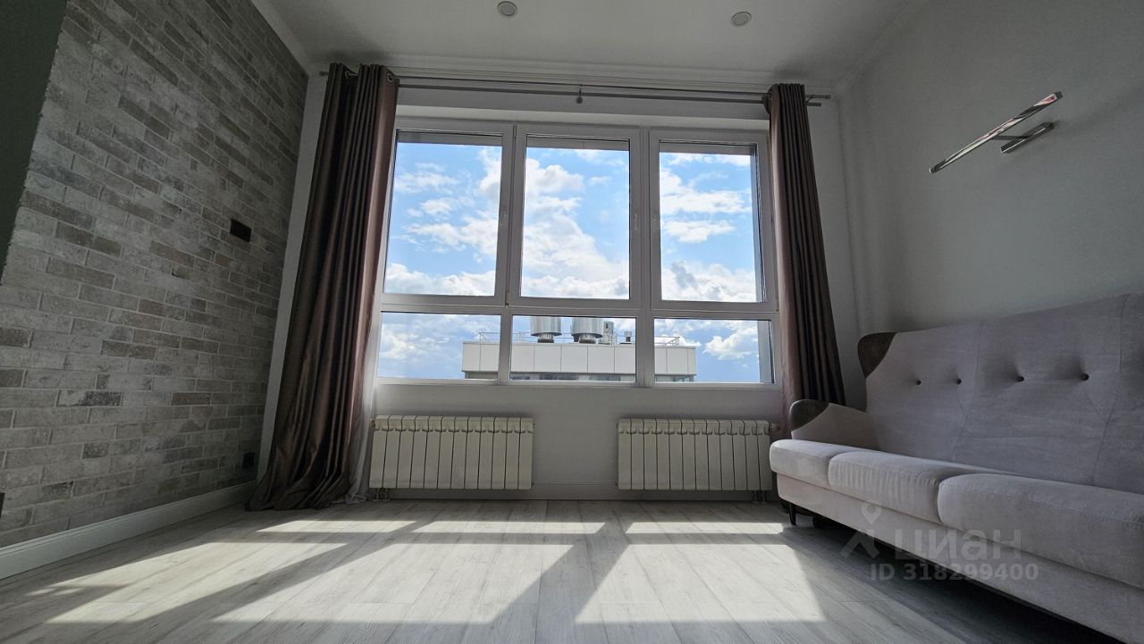 1-комнатная квартира, 43 м² — фото 3
