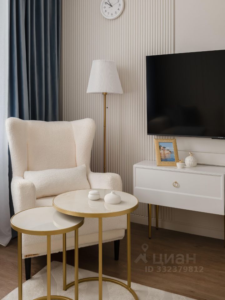 1-комнатная квартира, 39 м² — фото 6