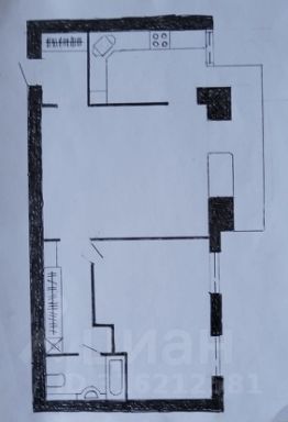 2-комн.кв., 71 м², этаж 4